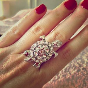 NWOT Cubic zirconia ring and earring set